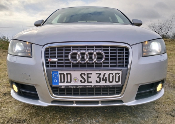 Audi A3 cena 16999 przebieg: 206700, rok produkcji 2007 z Chojnów małe 742